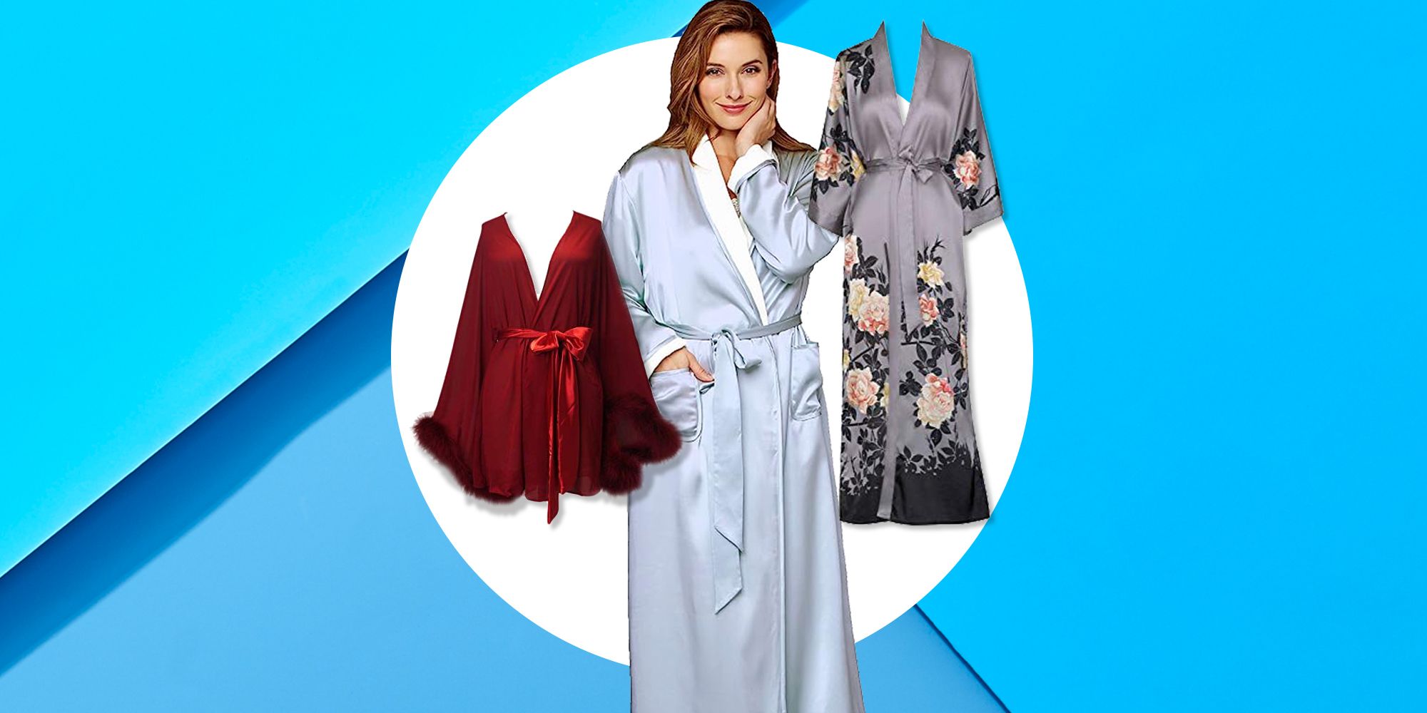 Buy Womens Dressing Gown Cotton Robe,Short Sleeve V-Neck Lightweight  Bathrobe for Spa Hotel wear Online at desertcartINDIA